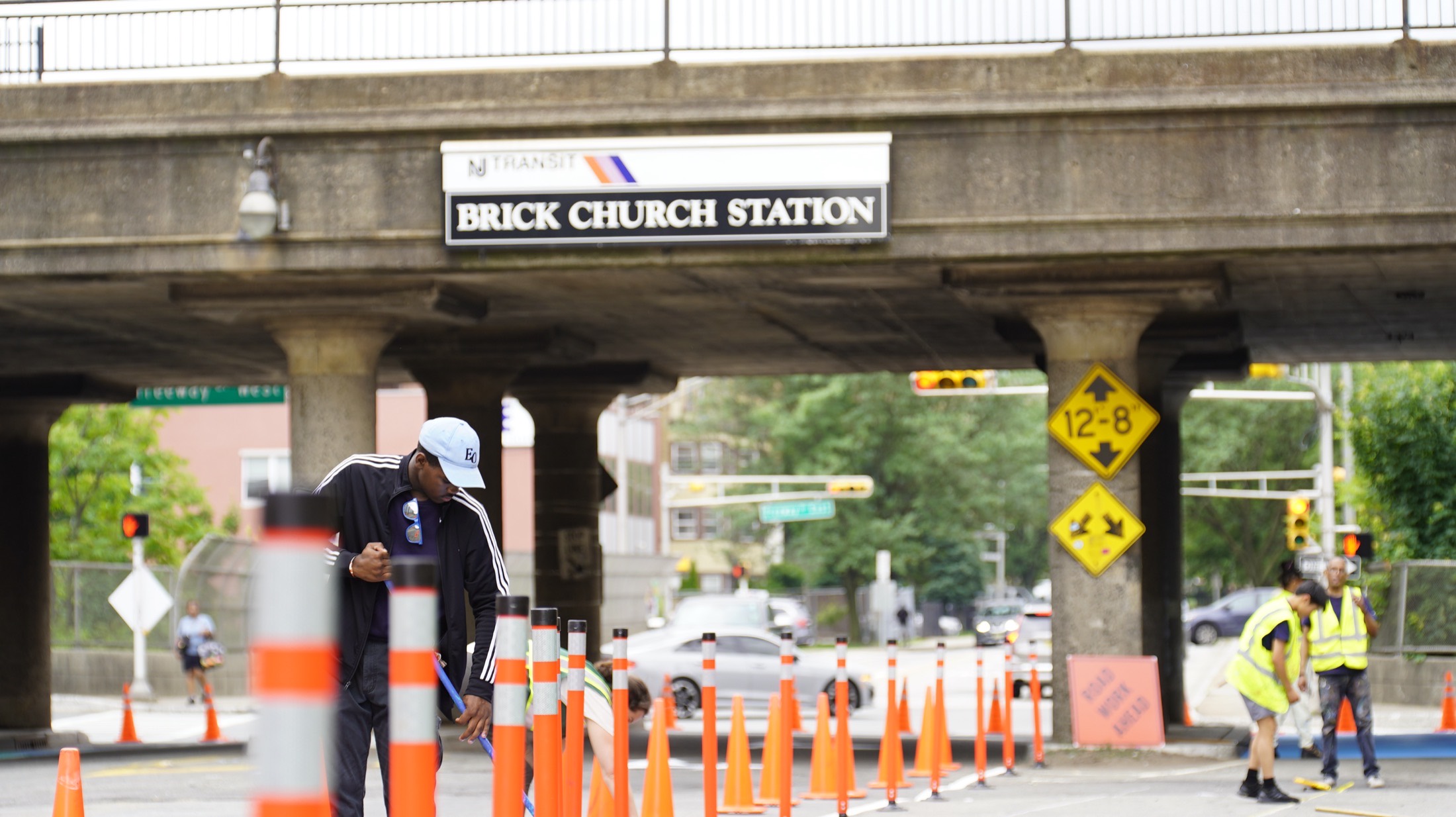 Brick Church Station signage and installation