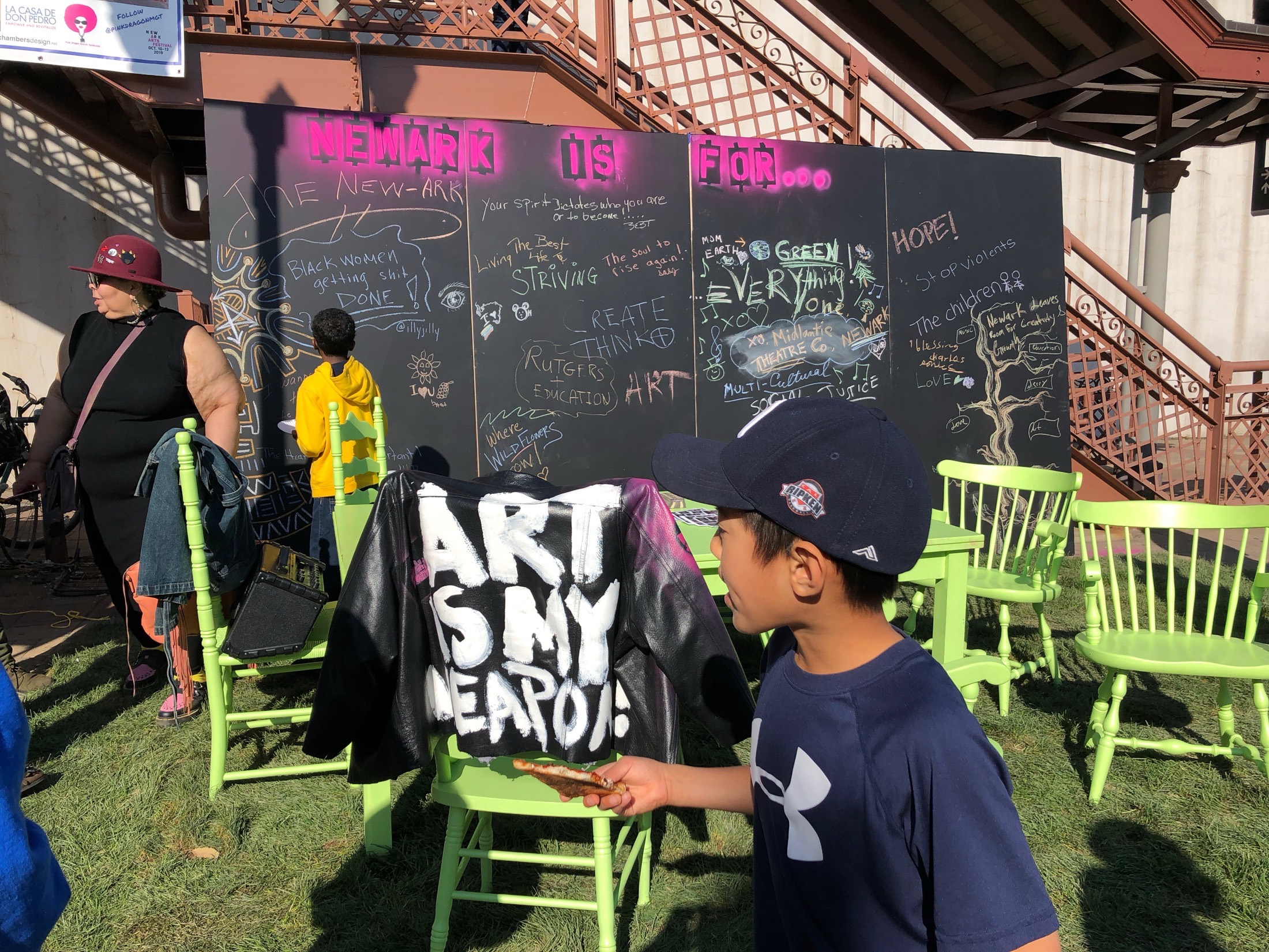 Newark Is For... community chalkboard